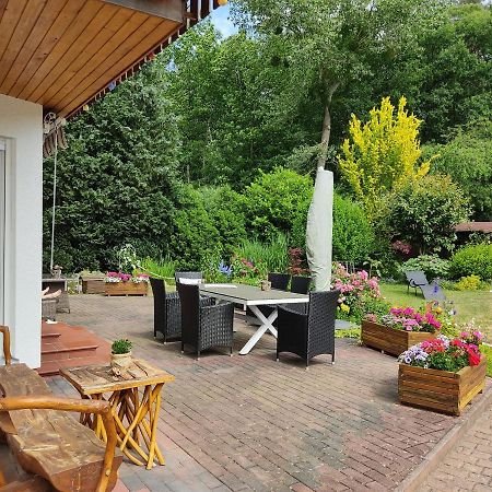 Grosszuegige Ferienwohnung Am Waldesrand Im Seenland Lauta Екстериор снимка